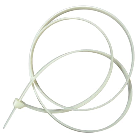 Midwest Fastener Cable Tie, 48 in L, Natural, Nylon, 175 lb Strength, 50 PK 08040